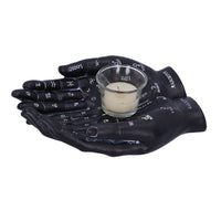 Cupped Palmistry Hands Candle Holder - Various Colors