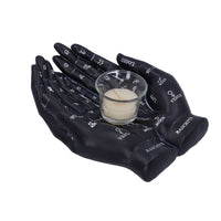 Cupped Palmistry Hands Candle Holder - Various Colors