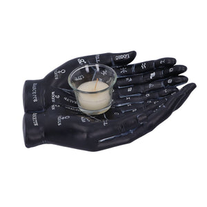 Cupped Palmistry Hands Candle Holder - Various Colors