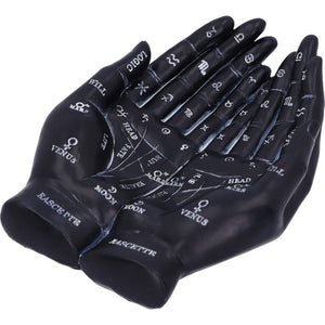 Cupped Palmistry Hands Candle Holder - Various Colors
