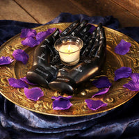 Cupped Palmistry Hands Candle Holder - Various Colors