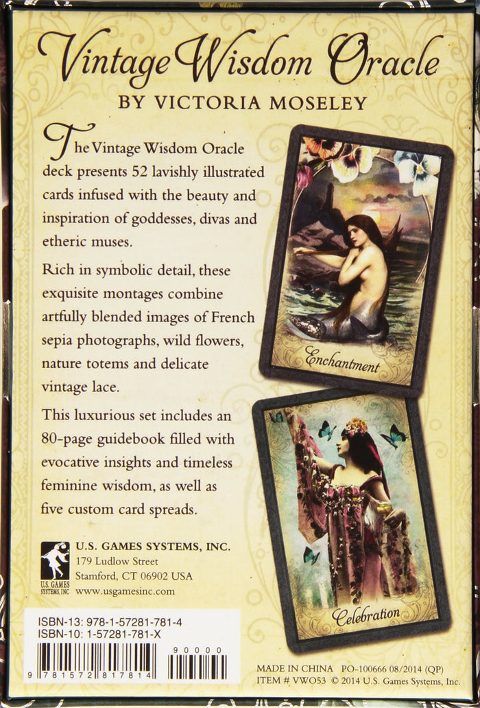 Vintage Wisdom Oracle by Victoria Moseley